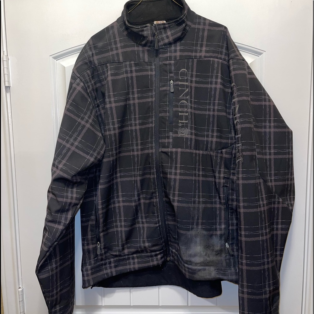 Cinch soft shell jacket